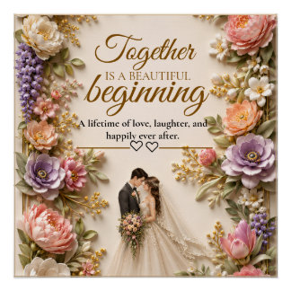 結婚式の招待状のための高級な編集可能なカード ポスター