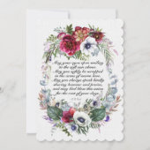 結婚式の招待状を送るのにぴったりな素敵な日だ 招待状 (正面)