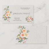 結婚式の招待状カード エンクロージャーカード (正面/裏面)