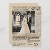 結婚式の招待状カード 招待状 (正面/裏面)