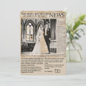 結婚式の招待状カード 招待状 (スタンド正面)