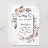 結婚式の招待状カード 招待状 (正面)