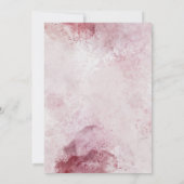 結婚式の招待状カード 招待状 (裏面)