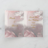 結婚式の招待状カード 招待状 (内部)