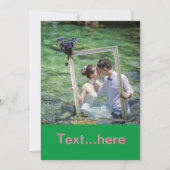 結婚式の招待状テンプレート 招待状 (正面)