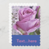 結婚式の招待状テンプレート 招待状 (正面/裏面)