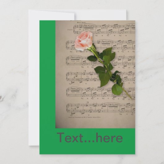 結婚式の招待状テンプレート 招待状 (正面)