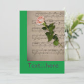 結婚式の招待状テンプレート 招待状 (スタンド正面)