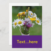 結婚式の招待状テンプレート 招待状 (正面/裏面)