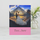 結婚式の招待状テンプレート 招待状 (スタンド正面)