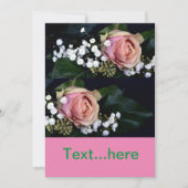 結婚式の招待状テンプレート 招待状 (正面)