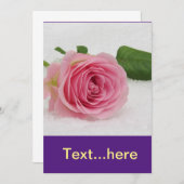 結婚式の招待状テンプレート 招待状 (正面/裏面)