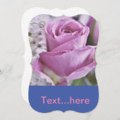 結婚式の招待状テンプレート 招待状 (正面/裏面)