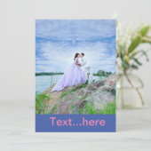 結婚式の招待状テンプレート 招待状 (スタンド正面)