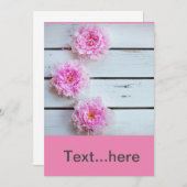 結婚式の招待状テンプレート 招待状 (正面/裏面)