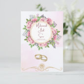 結婚式の招待状 (スタンド正面)