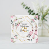 結婚式の招待状 (スタンド正面)