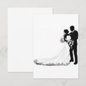 結婚式の招待状 (正面/裏面)