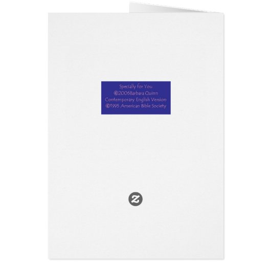 結婚式の招待状 (裏面)