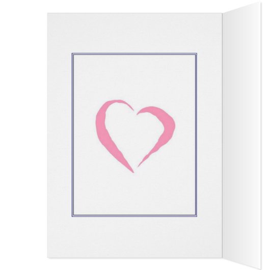 結婚式の招待状 (内側 (左))