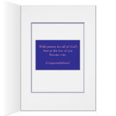 結婚式の招待状 (内側 (右))