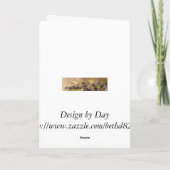 結婚式の招待状5 カード (裏面)