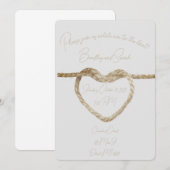 結婚式の招待状 - ウェディングプランナー 招待状 (正面/裏面)