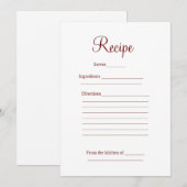 結婚式の招待状 ウェディング シャワー パーティー 結婚式 詳細を追加 シーズンカード (正面/裏面)