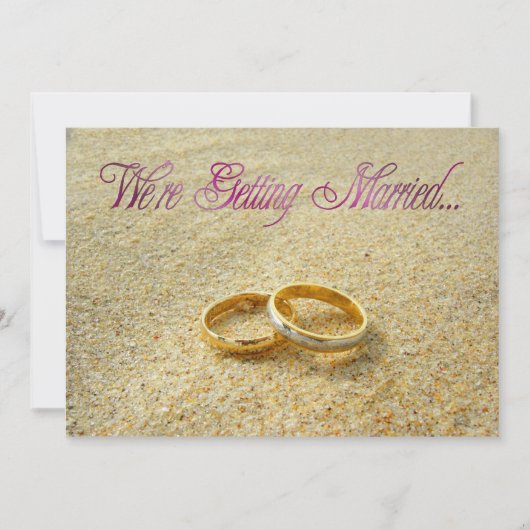 結婚式の招待状 ウェディング 招待状 (正面)