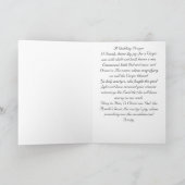 結婚式の招待状 カード (内部)