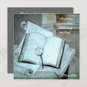 結婚式の招待状 クラシックデザイン 招待状 (正面/裏面)