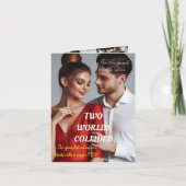 結婚式の招待状 サンキューカード (正面)