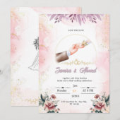結婚式の招待状 シーズンカード (正面/裏面)