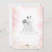 結婚式の招待状 シーズンカード (裏面)