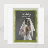 結婚式の招待状 セーブザデート (正面/裏面)