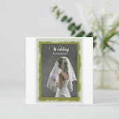 結婚式の招待状 セーブザデート (スタンド正面)