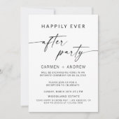 結婚式の招待状 ハッピーエバーアフター パーティー 招待状 (正面)