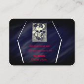 結婚式の招待状 プレイスカード (裏面)