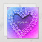 結婚式の招待状 マグネット招待状 (正面)