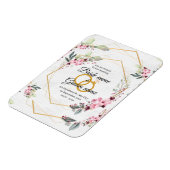 結婚式の招待状 マグネット (左側)