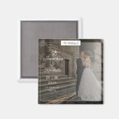 結婚式の招待状 マグネット (正面/裏面)