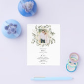 結婚式の招待状(予算重視)フライヤー チラシ (シングル)