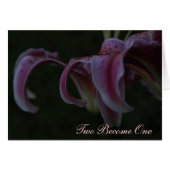 結婚式の招待状-俳句 (正面横)