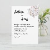 結婚式の招待状 招待状 (スタンド正面)