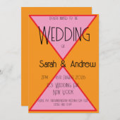 結婚式の招待状 招待状 (正面/裏面)