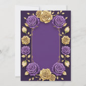 結婚式の招待状 招待状 (裏面)