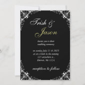 結婚式の招待状 招待状 (正面)