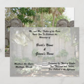 結婚式の招待状 招待状 (正面/裏面)