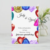 結婚式の招待状 招待状 (スタンド正面)