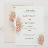 結婚式の招待状 招待状 (正面/裏面)